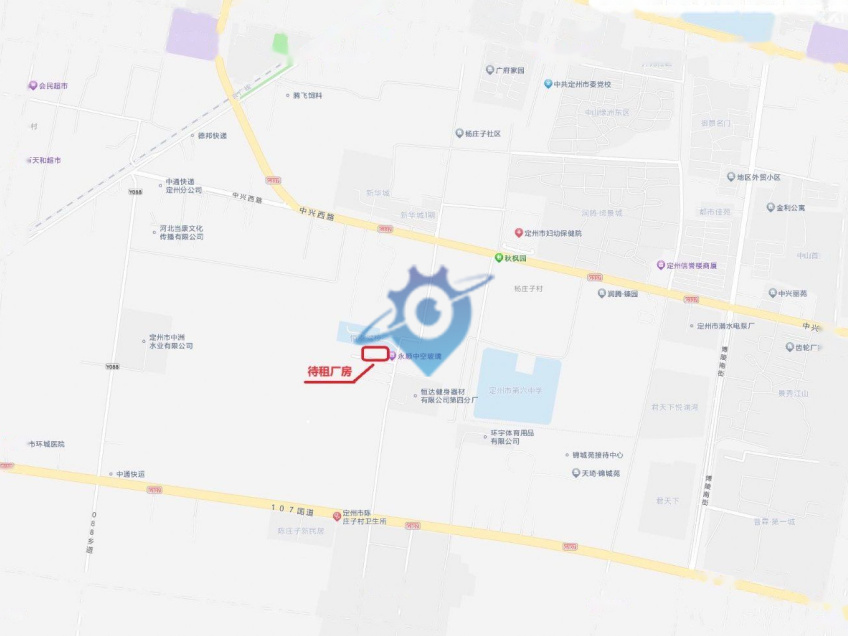 出租位于定州市新宗市场南侧独门独院厂房